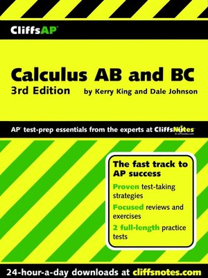 cover image of CliffsAP<sup>TM</sup> Calculus AB and BC